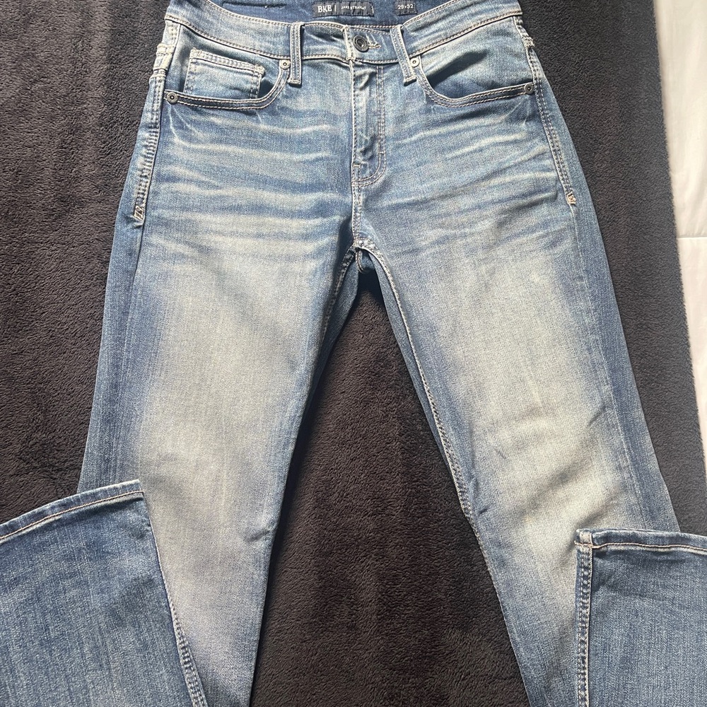 BKE Jake Straight Blue Denim Jeans